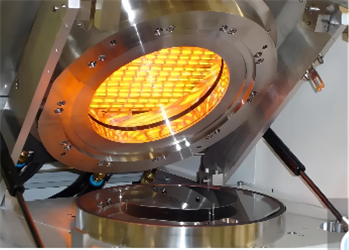 Carbon nanotube fabrication heater