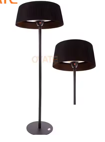 Infrared wall heater for bathroom