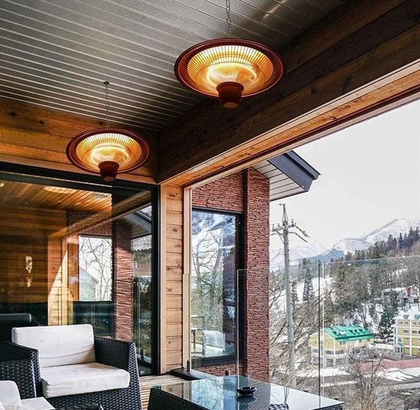 Corner fireplace heater